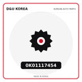 Genuine Mobis 0K01117454  for Korean vehicles | D&U Korea