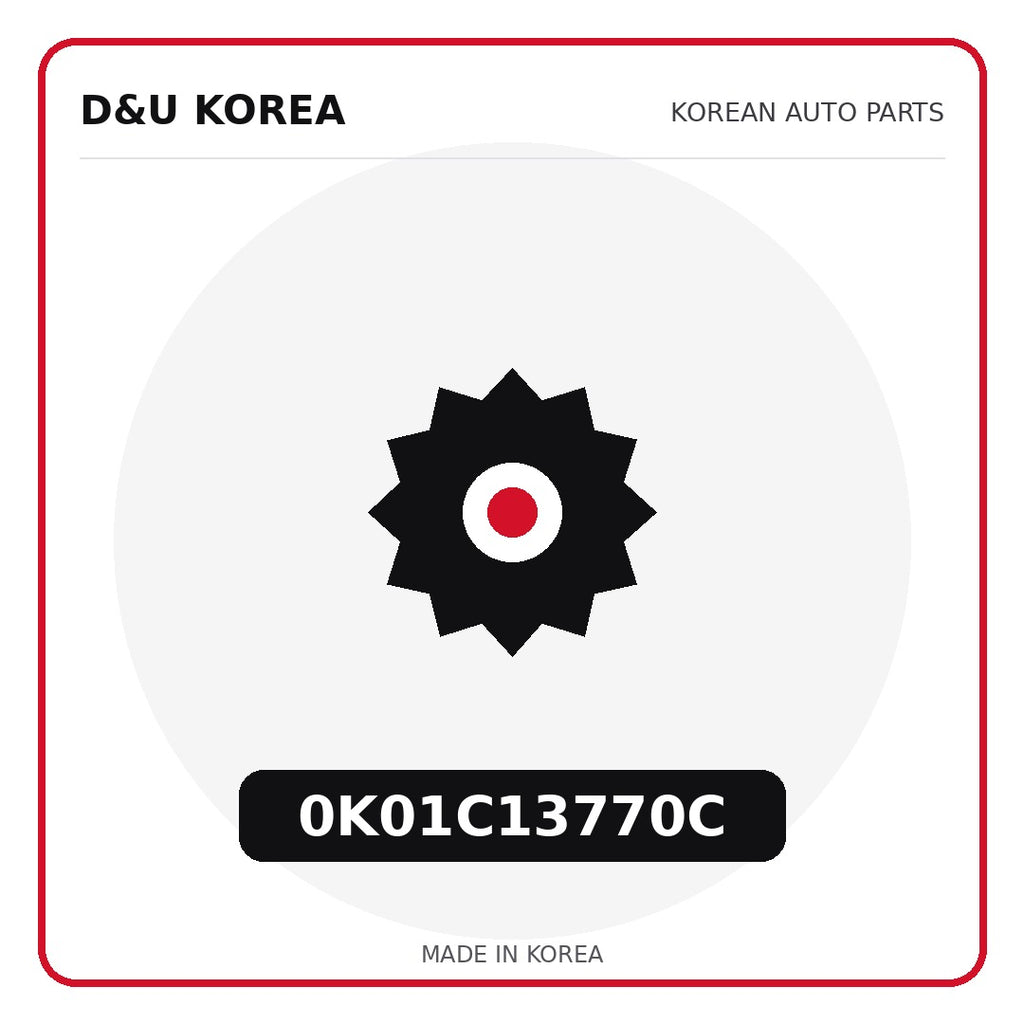 Genuine Mobis 0K01C13770C  for Korean vehicles | D&U Korea