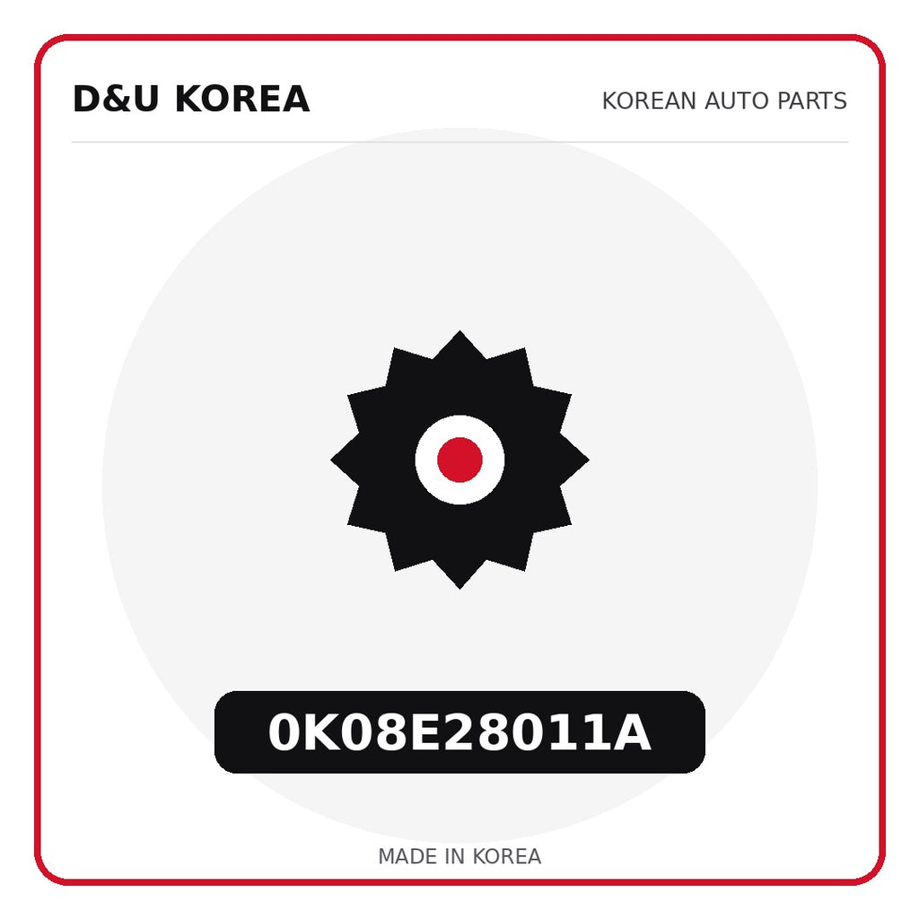 Genuine Mobis 0K08E28011A  for Korean vehicles | D&U Korea