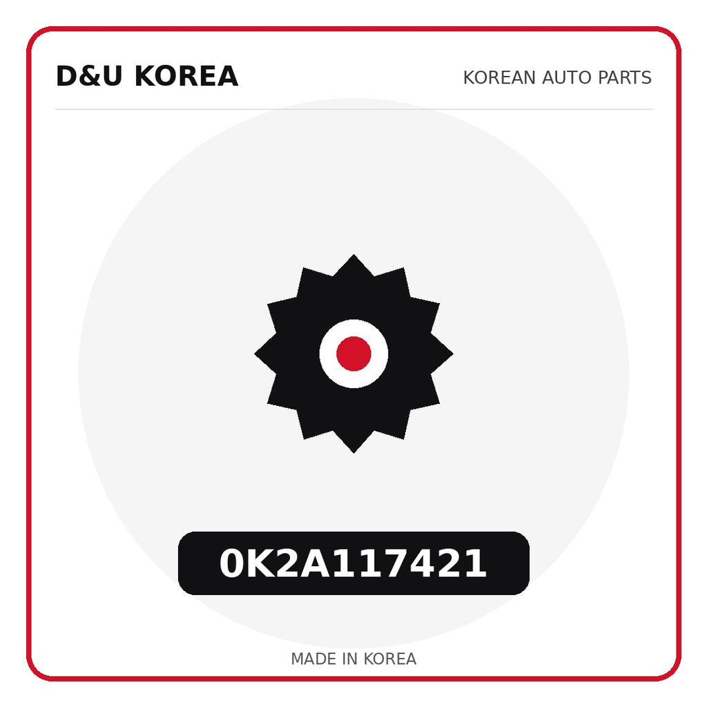Genuine Mobis 0K2A117421  for Korean vehicles | D&U Korea