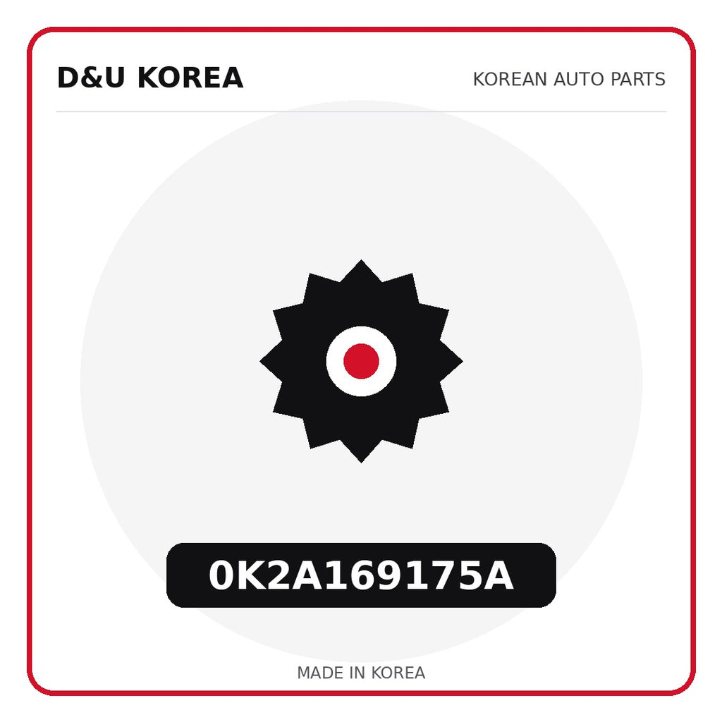 Genuine Mobis 0K2A169175A  for Korean vehicles | D&U Korea