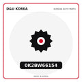 Genuine Mobis 0K2BW66154  for Korean vehicles | D&U Korea