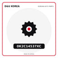 Genuine Mobis 0K2C14537XC  for Korean vehicles | D&U Korea