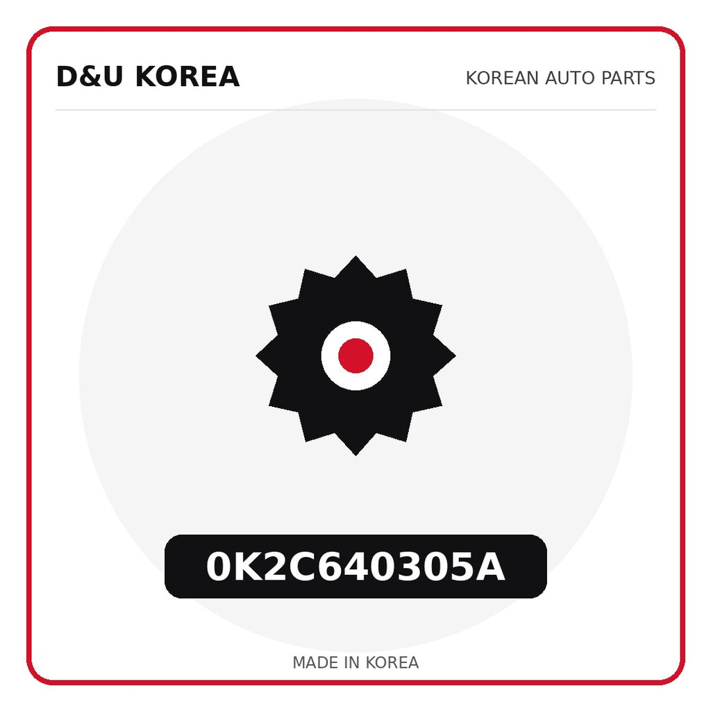 Genuine Mobis 0K2C640305A  for Korean vehicles | D&U Korea
