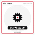 Genuine Mobis 0K2FA5522144  for Korean vehicles | D&U Korea