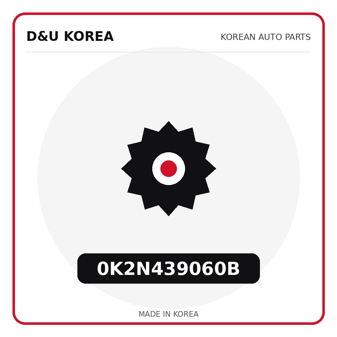 Genuine Mobis 0K2N439060B  for Korean vehicles | D&U Korea