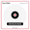 Genuine Mobis 0K30A45360A  for Korean vehicles | D&U Korea
