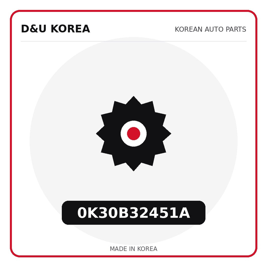 Genuine Mobis 0K30B32451A  for Korean vehicles | D&U Korea