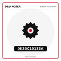 Genuine Mobis 0K30C10135A  for Korean vehicles | D&U Korea