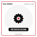 Genuine Mobis 0K30C61520B  for Korean vehicles | D&U Korea