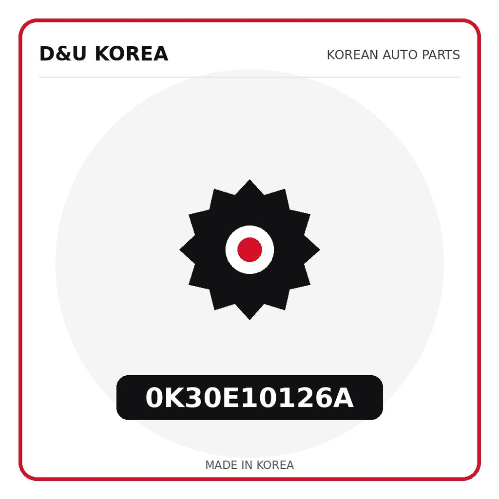 Genuine Mobis 0K30E10126A  for Korean vehicles | D&U Korea