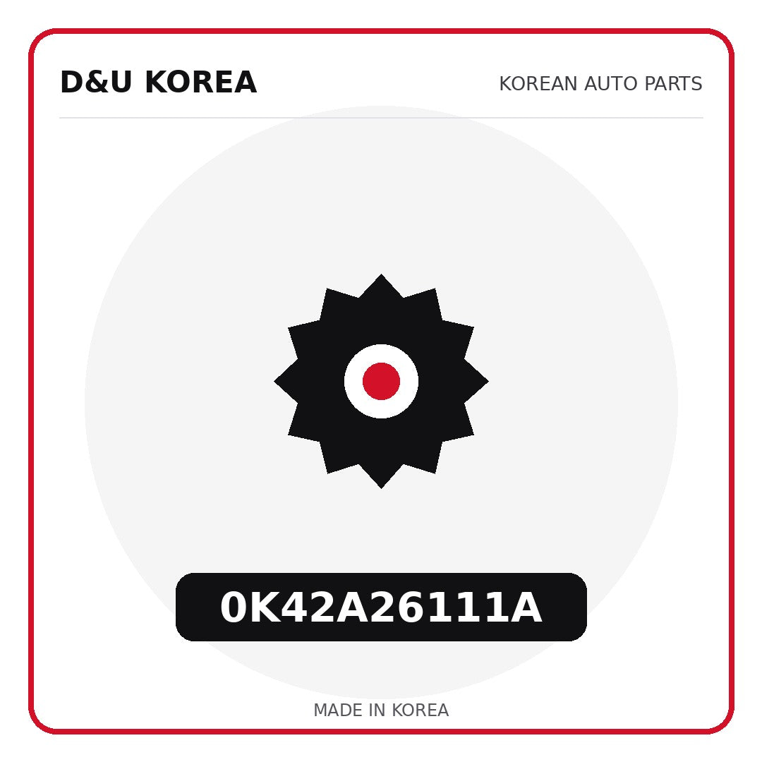 Genuine Mobis 0K42A26111A  for Korean vehicles | D&U Korea