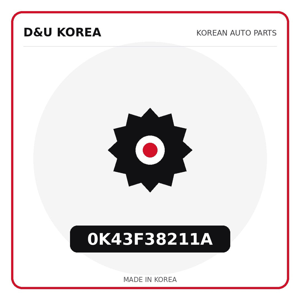 Genuine Mobis 0K43F38211A  for Korean vehicles | D&U Korea