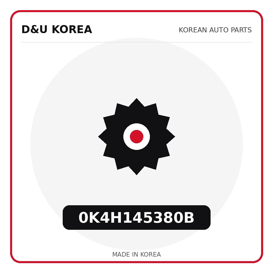 Genuine Mobis 0K4H145380B  for Korean vehicles | D&U Korea