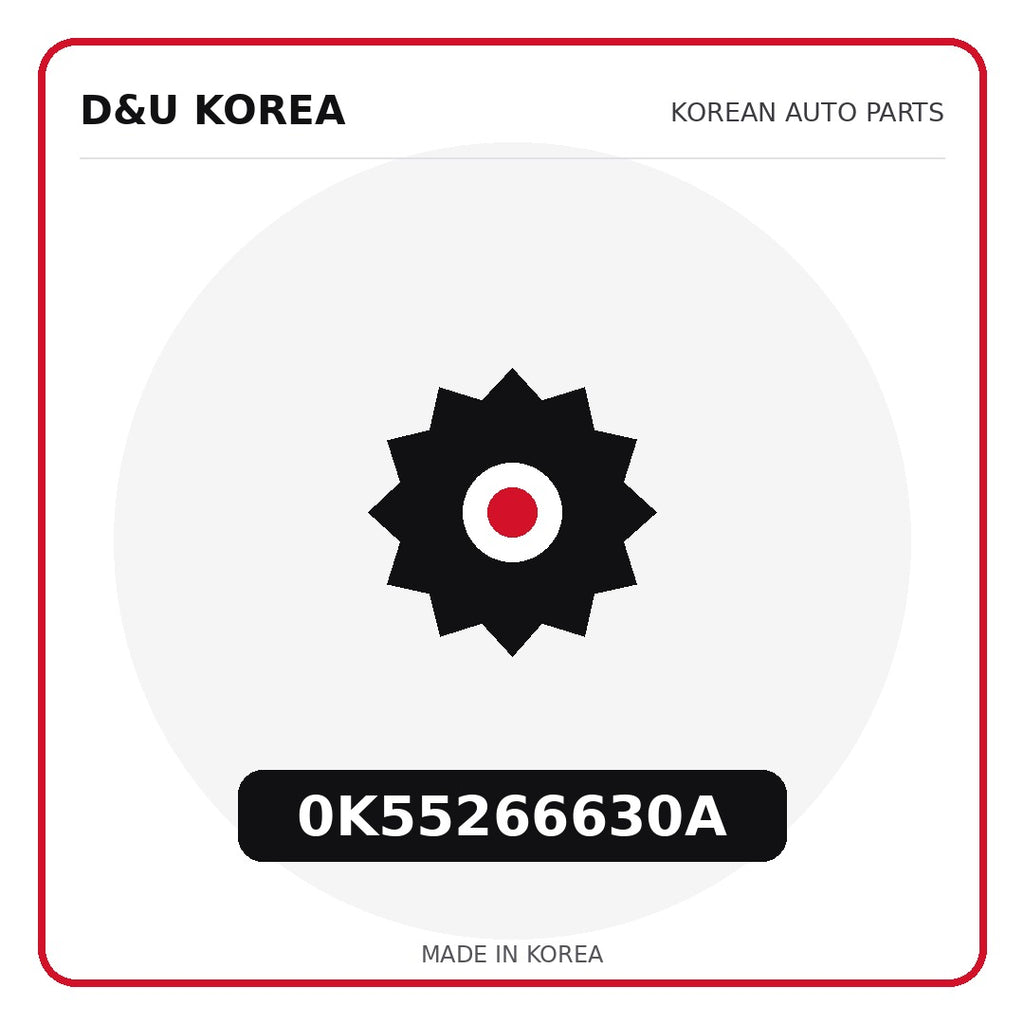 Genuine Mobis 0K55266630A  for Korean vehicles | D&U Korea