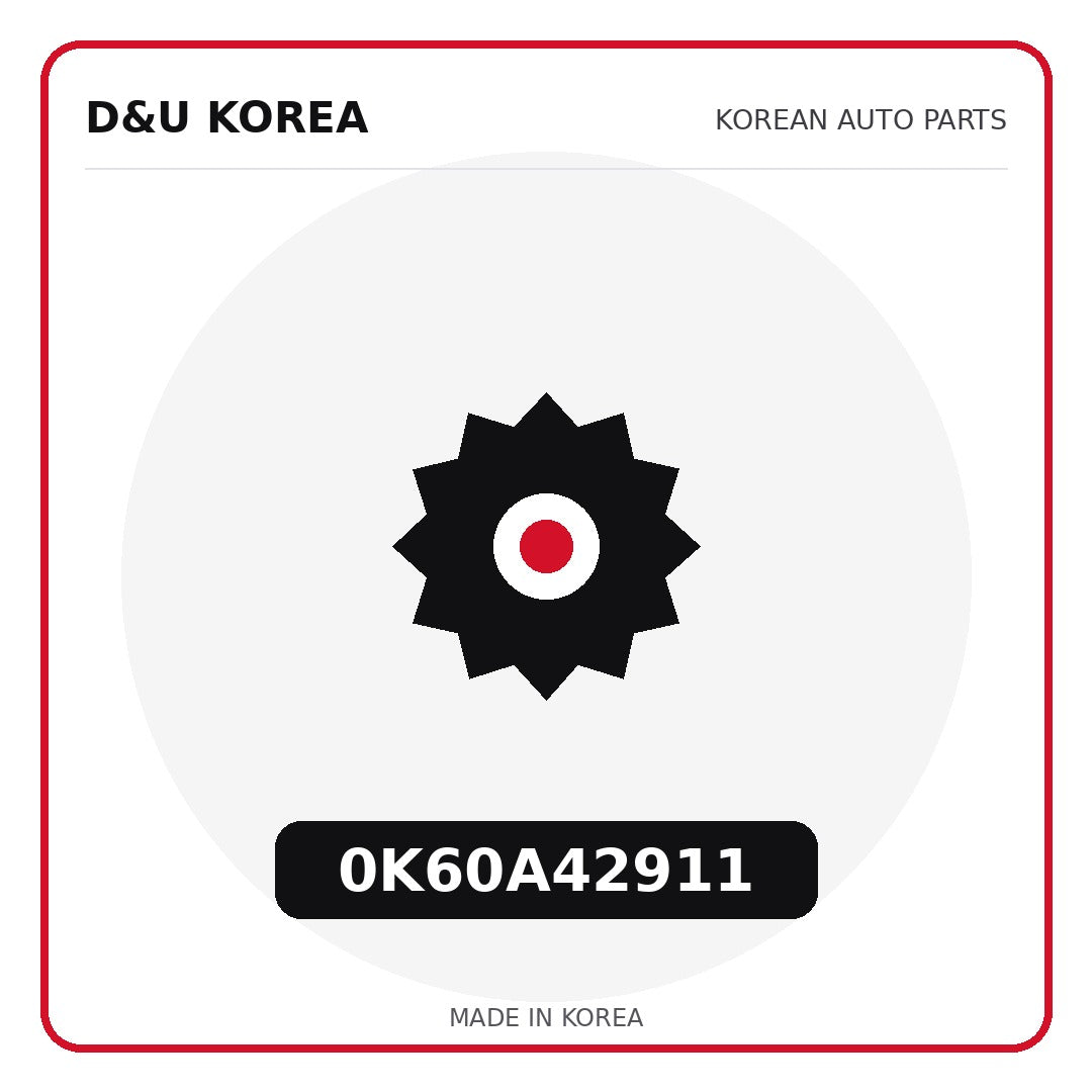 Genuine Mobis 0K60A42911  for Korean vehicles | D&U Korea