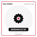 Genuine Mobis 0K60A61473F  for Korean vehicles | D&U Korea