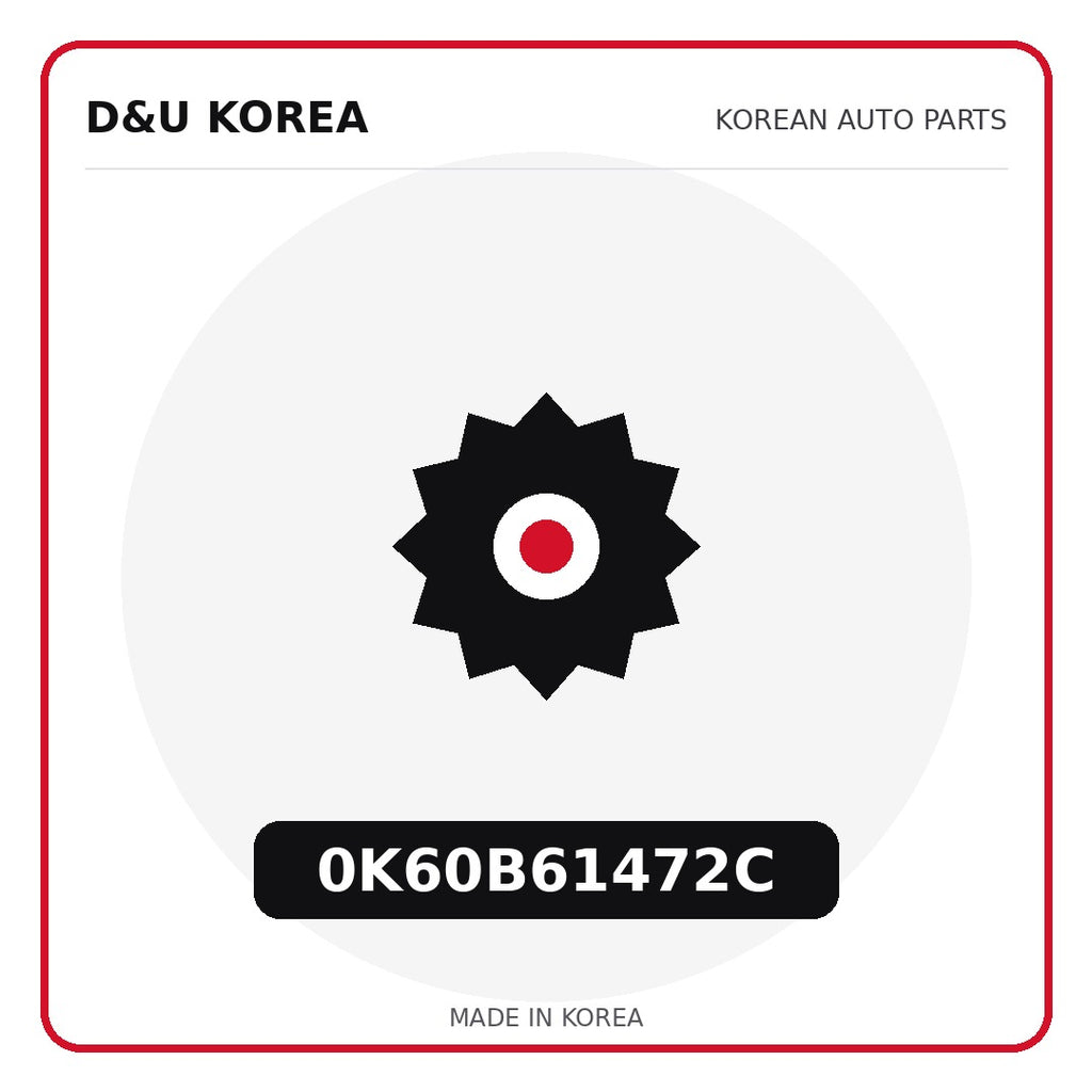 Genuine Mobis 0K60B61472C  for Korean vehicles | D&U Korea
