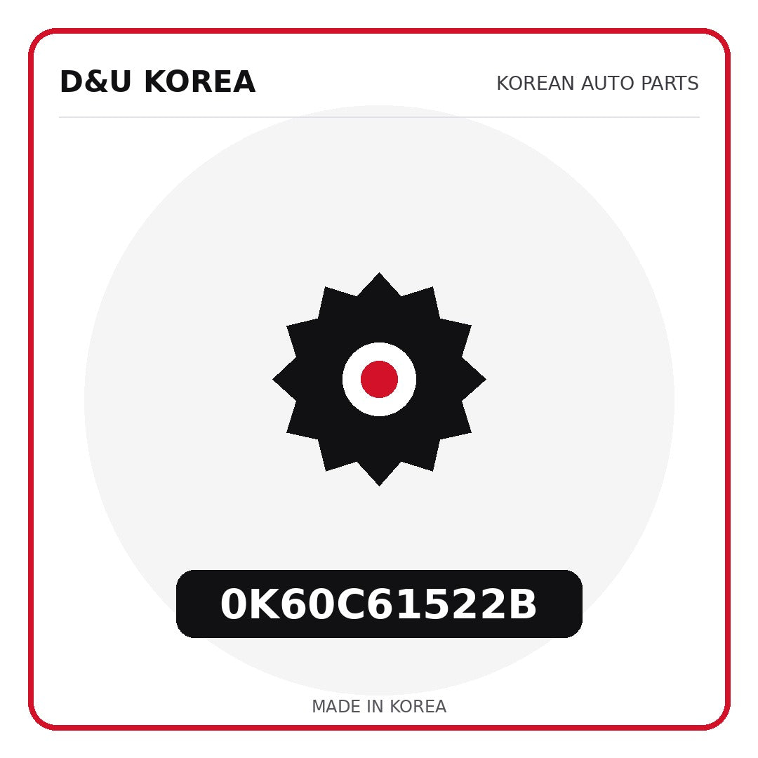 Genuine Mobis 0K60C61522B  for Korean vehicles | D&U Korea