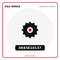 Genuine Mobis 0K65E10137  for Korean vehicles | D&U Korea