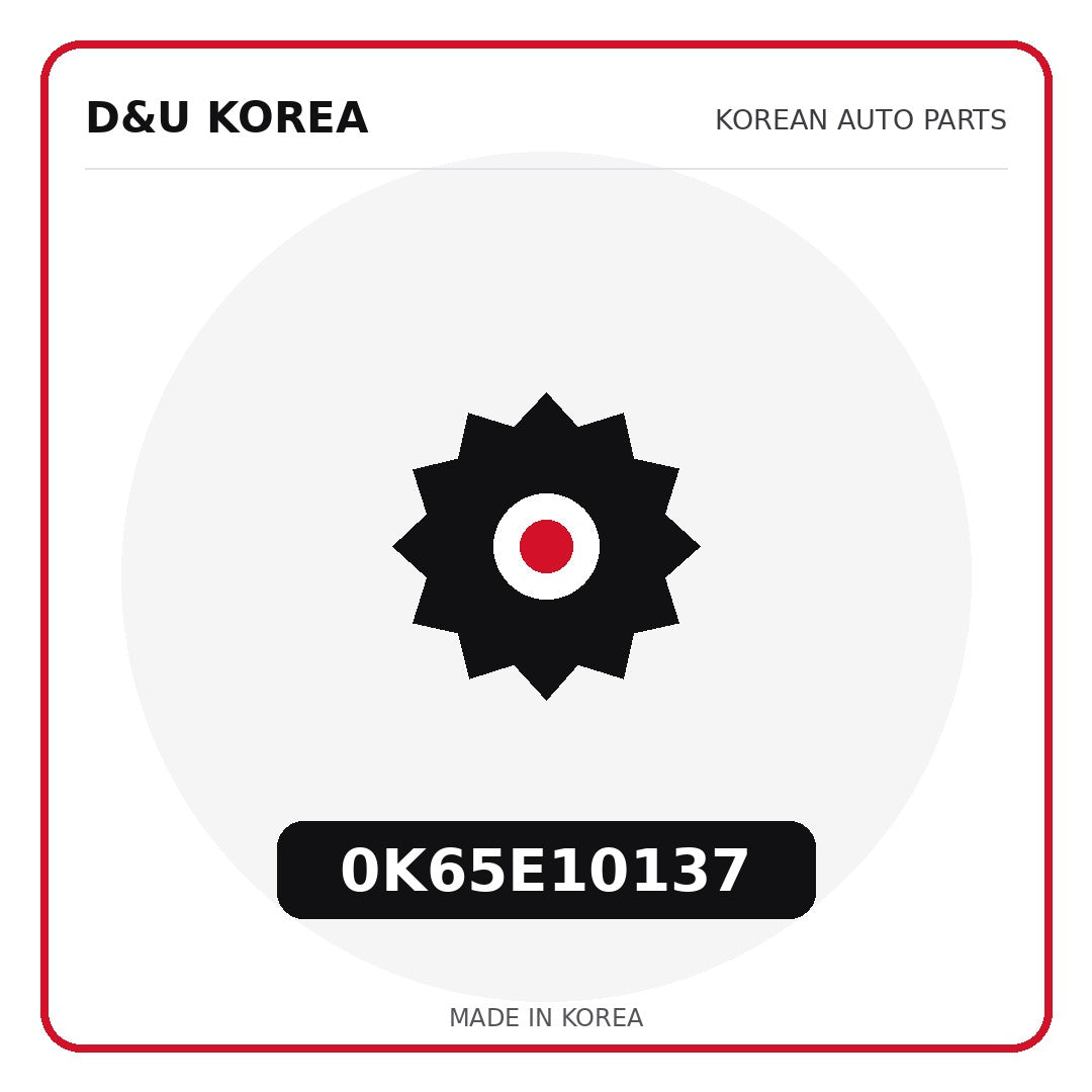 Genuine Mobis 0K65E10137  for Korean vehicles | D&U Korea