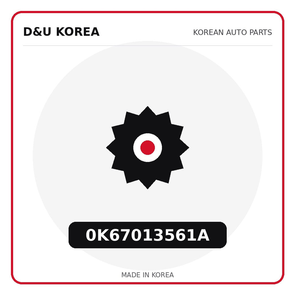 Genuine Mobis 0K67013561A  for Korean vehicles | D&U Korea
