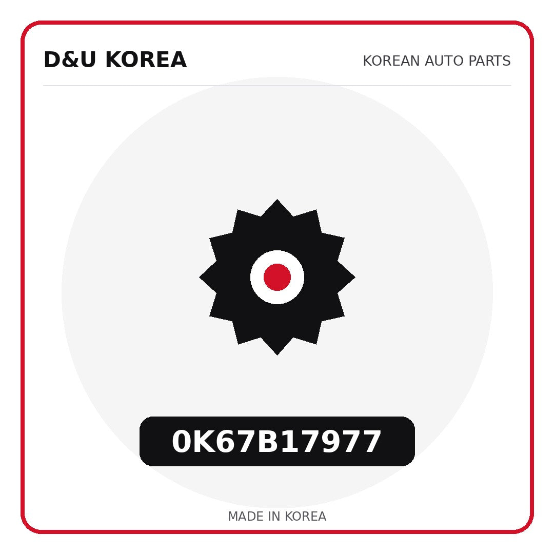 Genuine Mobis 0K67B17977  for Korean vehicles | D&U Korea