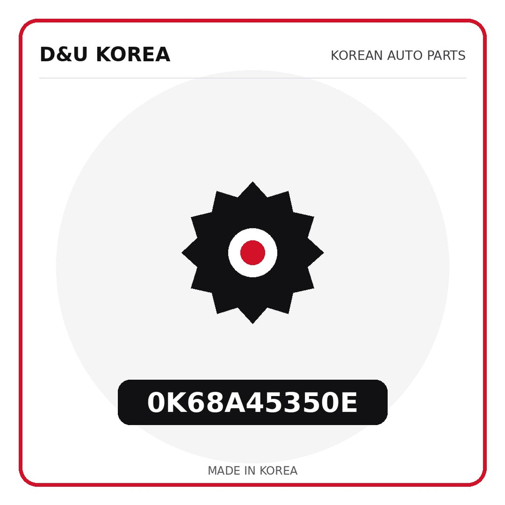 Genuine Mobis 0K68A45350E  for Korean vehicles | D&U Korea