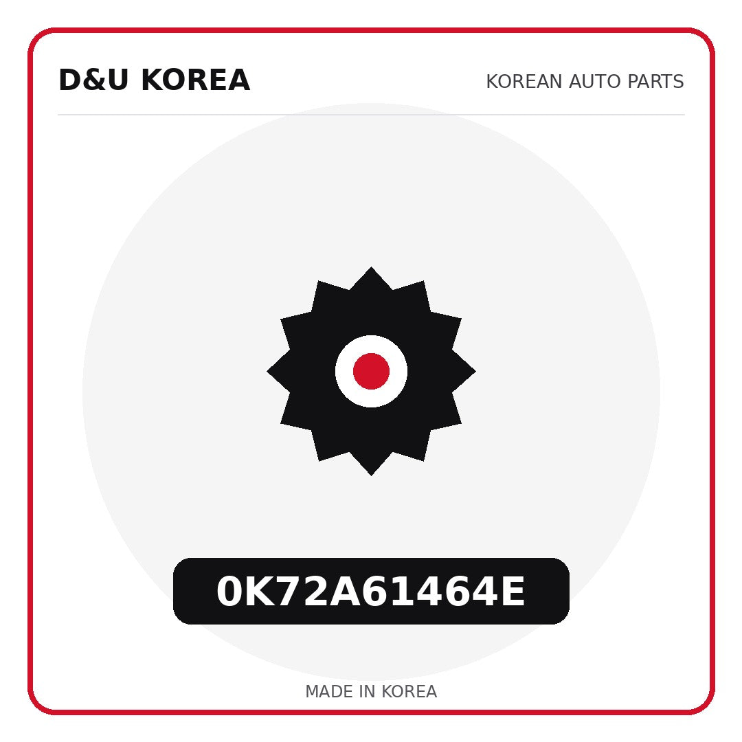 Genuine Mobis 0K72A61464E  for Korean vehicles | D&U Korea
