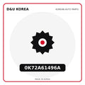 Genuine Mobis 0K72A61496A  for Korean vehicles | D&U Korea