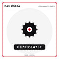 Genuine Mobis 0K72B61473F  for Korean vehicles | D&U Korea