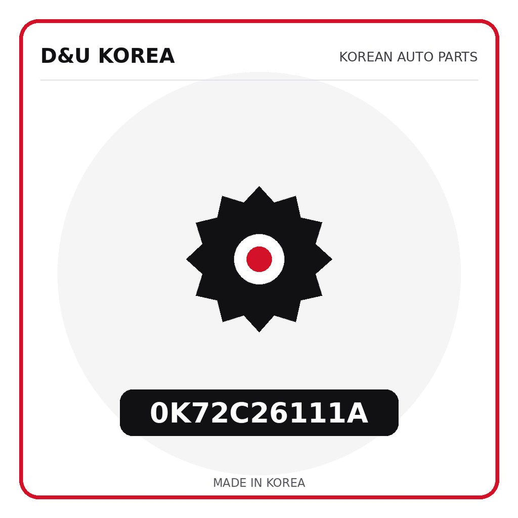 Genuine Mobis 0K72C26111A  for Korean vehicles | D&U Korea