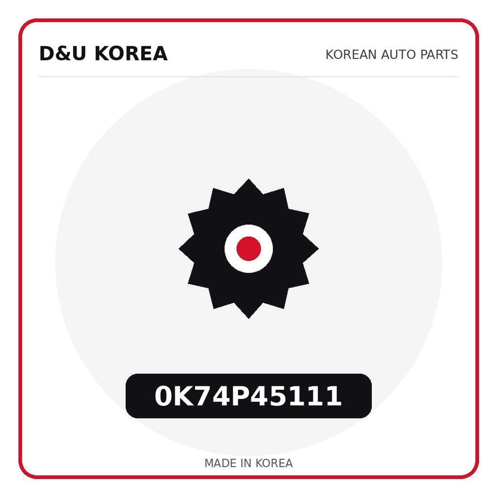 Genuine Mobis 0K74P45111  for Korean vehicles | D&U Korea