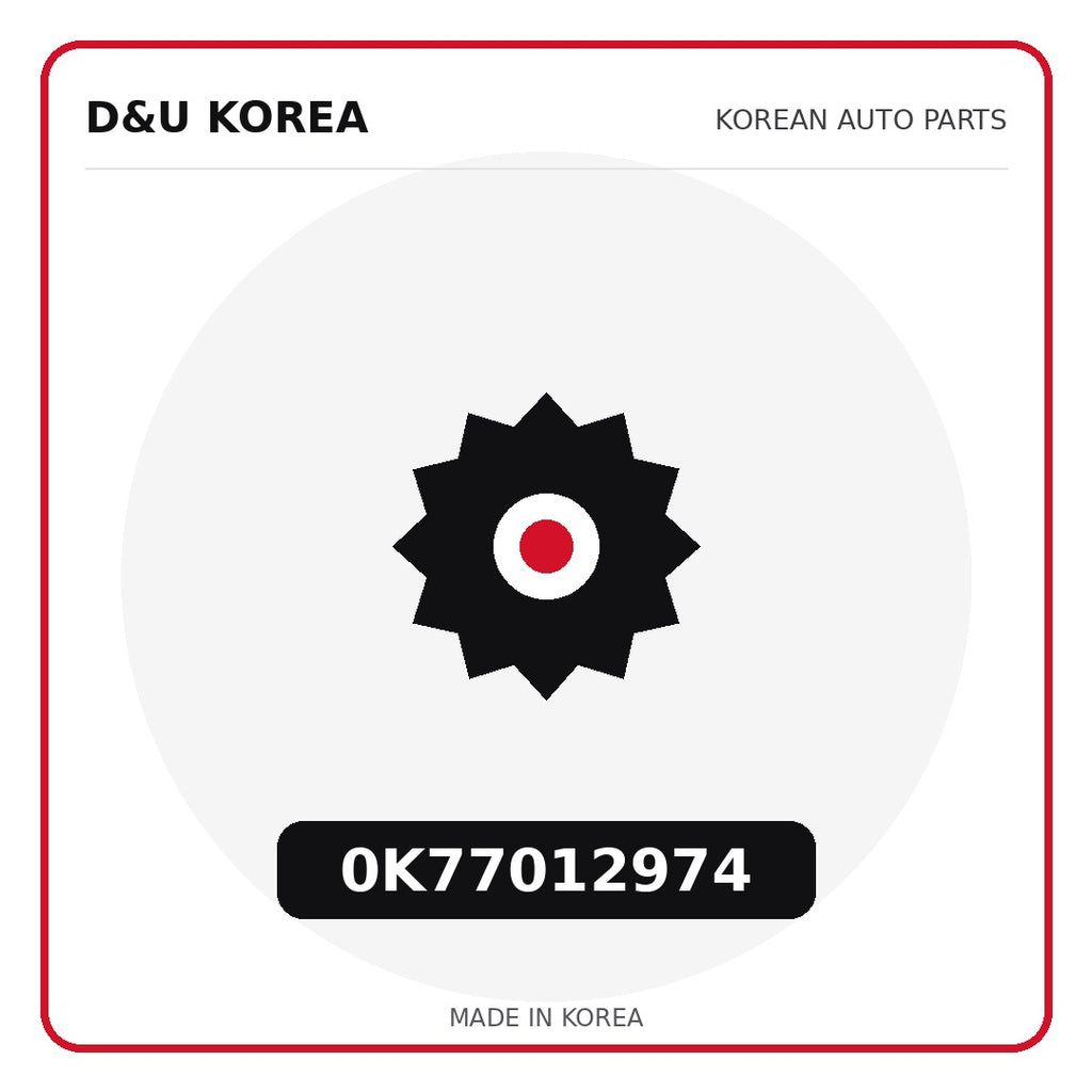 Genuine Mobis 0K77012974  for Korean vehicles | D&U Korea