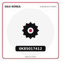 Genuine Mobis 0K85017412  for Korean vehicles | D&U Korea