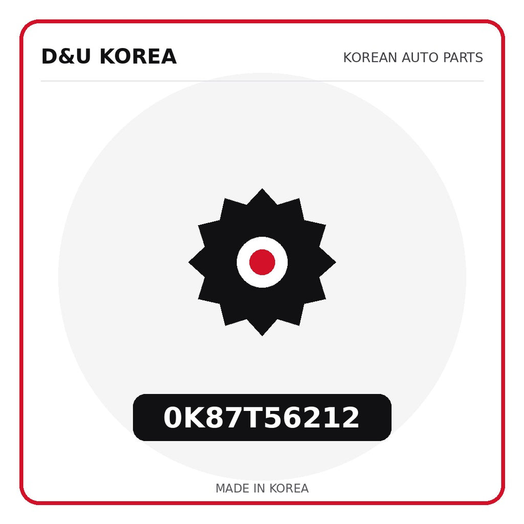 Genuine Mobis 0K87T56212  for Korean vehicles | D&U Korea