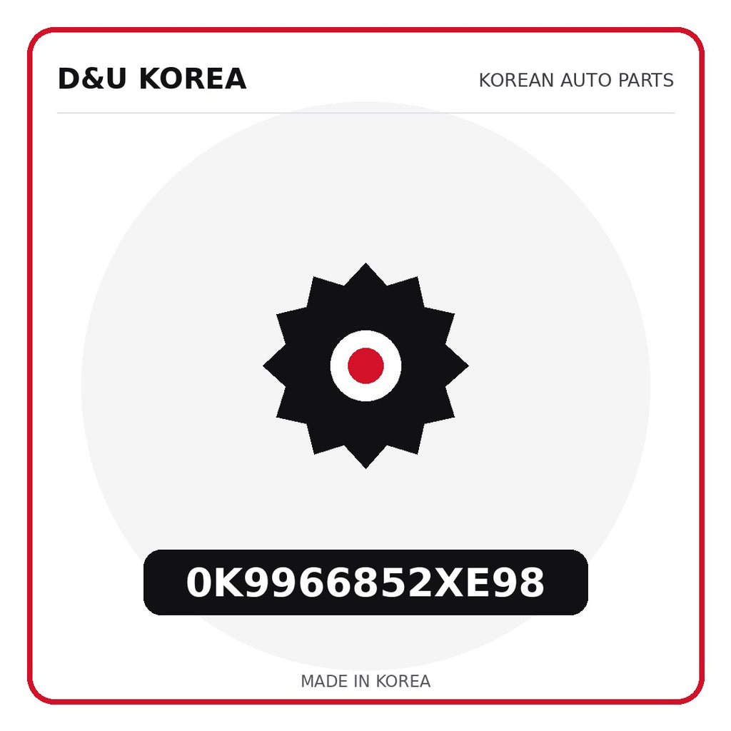 Genuine Mobis 0K9966852XE98  for Korean vehicles | D&U Korea