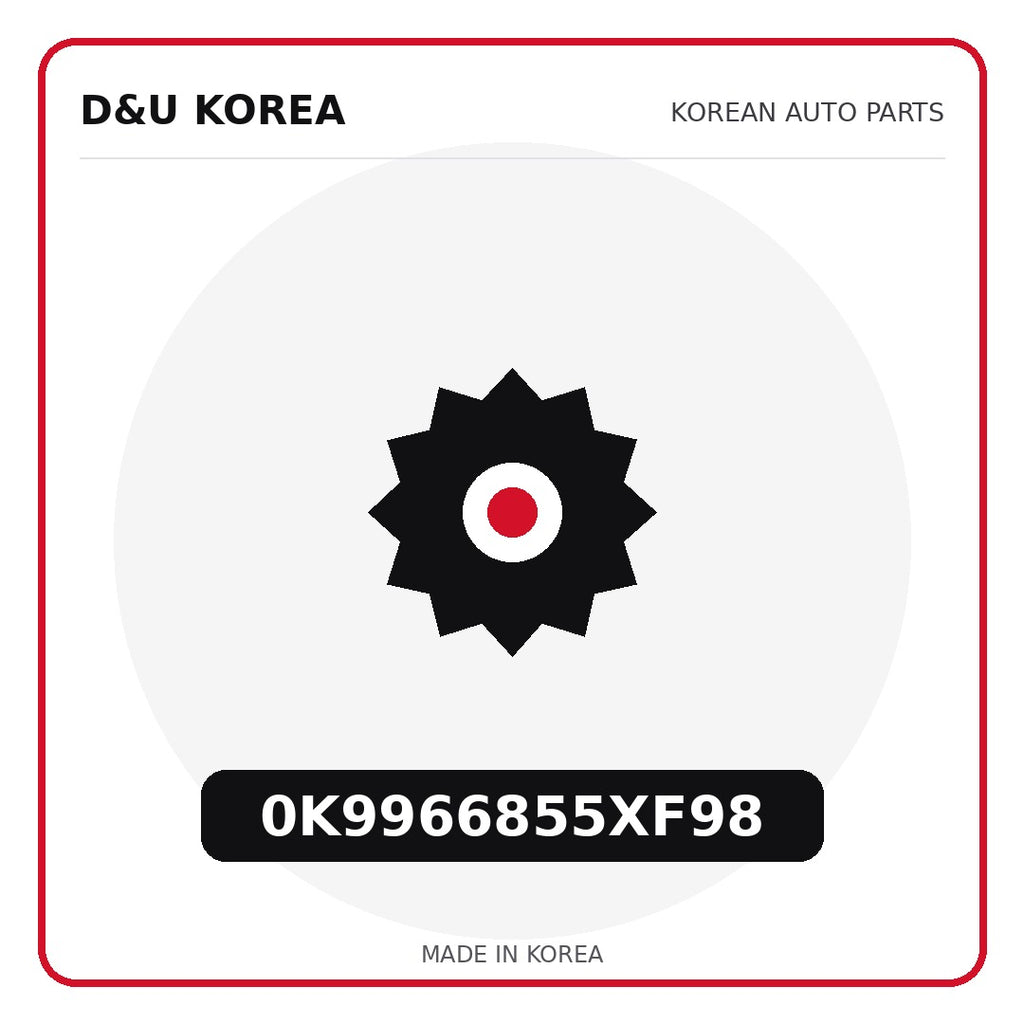 Genuine Mobis 0K9966855XF98  for Korean vehicles | D&U Korea