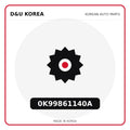 Genuine Mobis 0K99861140A  for Korean vehicles | D&U Korea