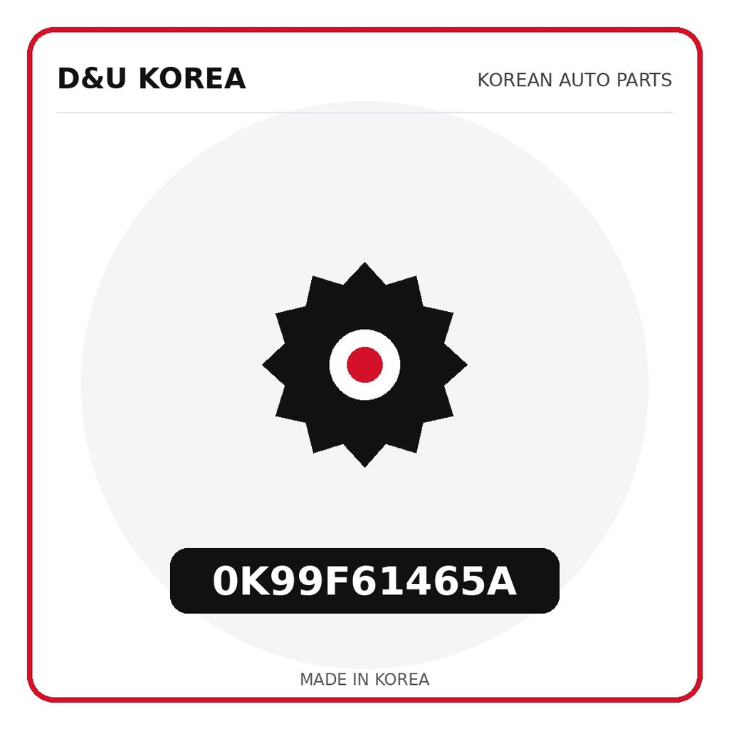 Genuine Mobis 0K99F61465A  for Korean vehicles | D&U Korea
