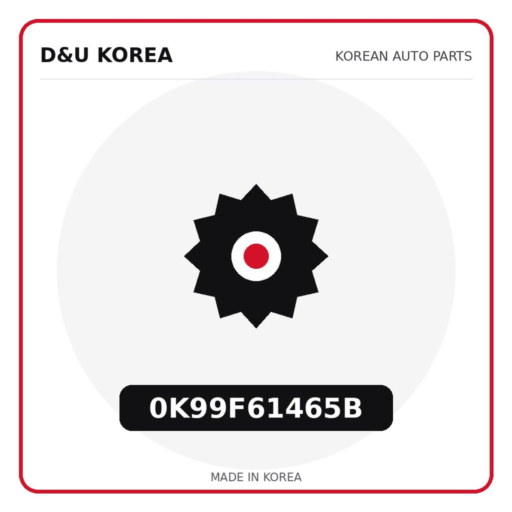 Genuine Mobis 0K99F61465B  for Korean vehicles | D&U Korea