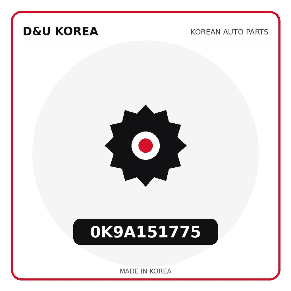 Genuine Mobis 0K9A151775  for Korean vehicles | D&U Korea