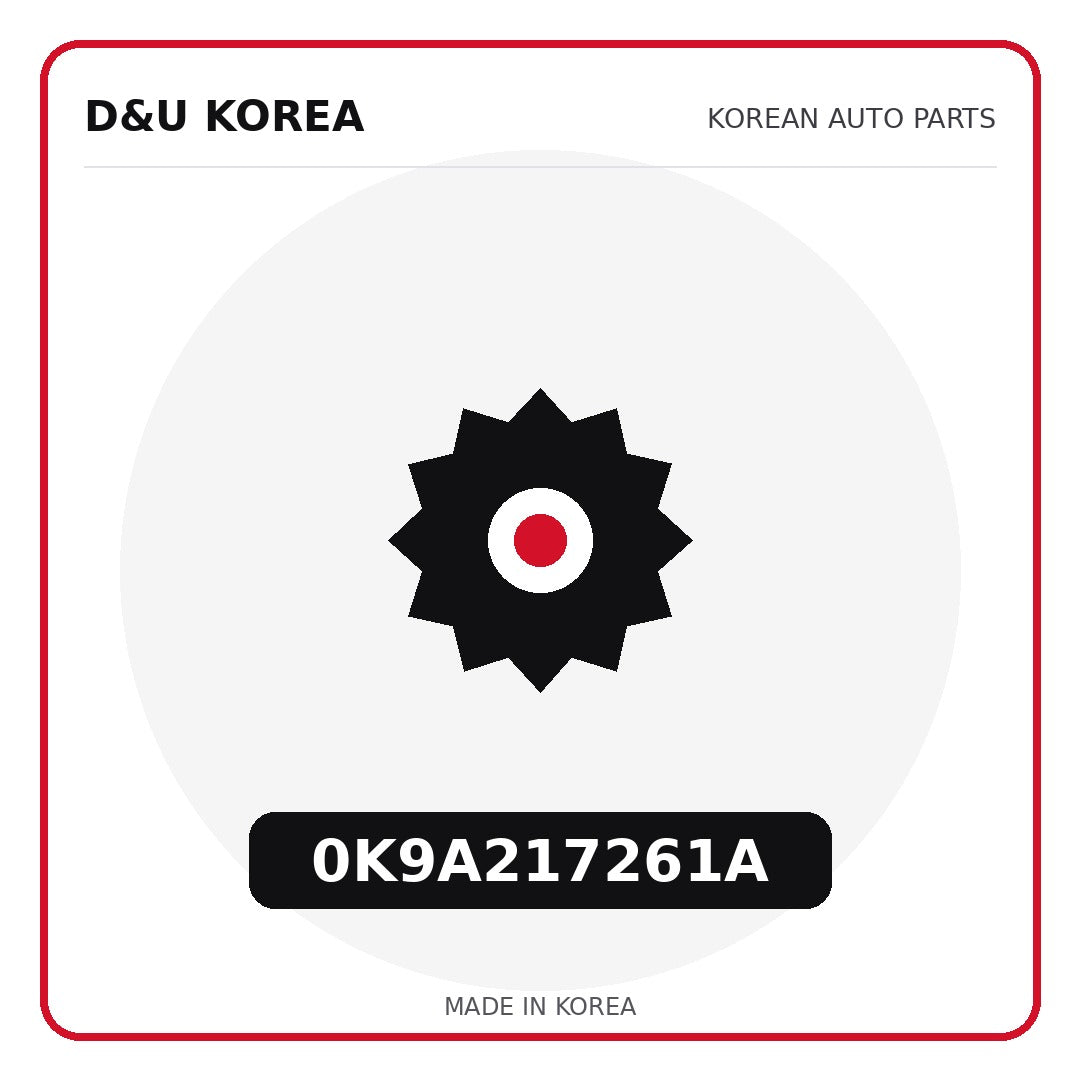 Genuine Mobis 0K9A217261A  for Korean vehicles | D&U Korea