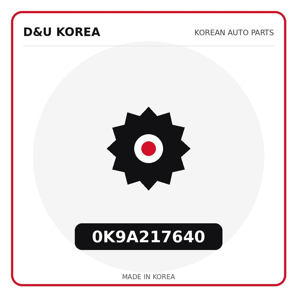 Genuine Mobis 0K9A217640  for Korean vehicles | D&U Korea