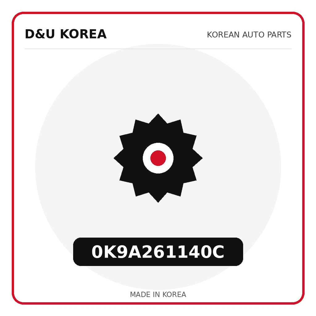Genuine Mobis 0K9A261140C  for Korean vehicles | D&U Korea