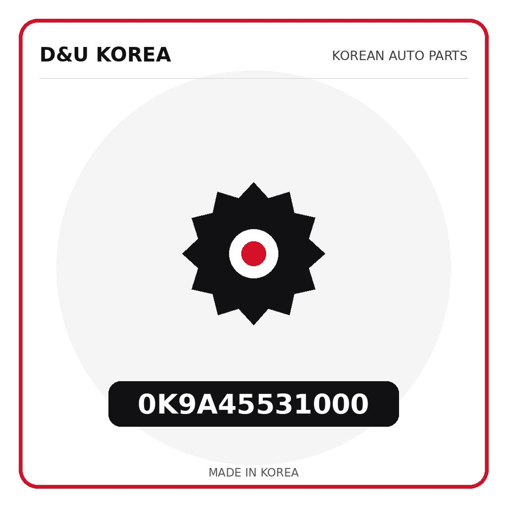 Genuine Mobis 0K9A45531000  for Korean vehicles | D&U Korea