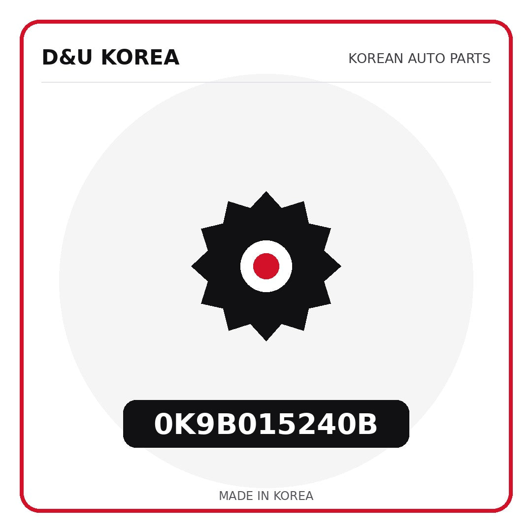 Genuine Mobis 0K9B015240B  for Korean vehicles | D&U Korea