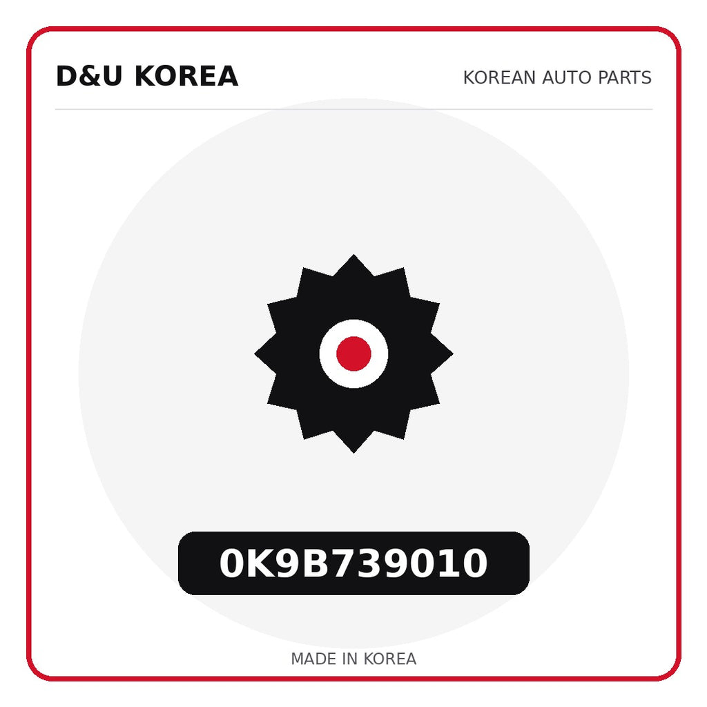 Genuine Mobis 0K9B739010  for Korean vehicles | D&U Korea