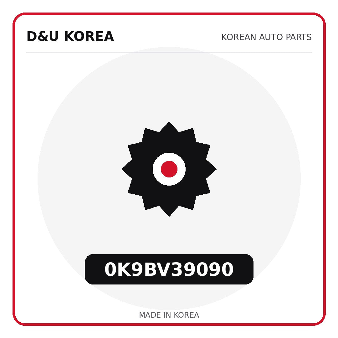 Genuine Mobis 0K9BV39090  for Korean vehicles | D&U Korea