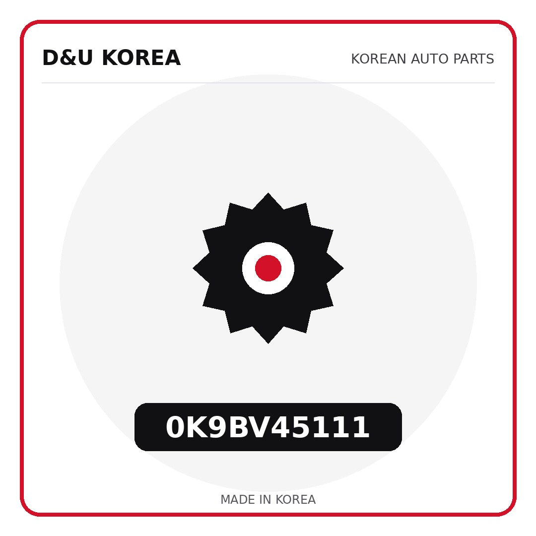 Genuine Mobis 0K9BV45111  for Korean vehicles | D&U Korea